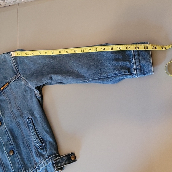 Vintage Saddle King Blue Jean Jacket - Picture 10 of 12